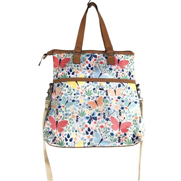 LILY BLOOM Isla Floral Foldover Crossbody Bag Cottagecore Western Preppy Fairy - Picture 4 of 12